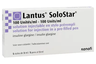 Lantus Solostar 100 Iu/Ml 5 Pen