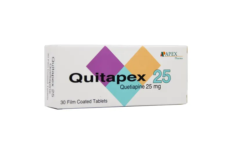 Quitapex 25 Mg 30 Tab