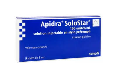 Apidra Solostar 100 Iu/Ml 5 Pen