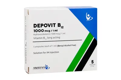 Depovit-B12 1000 Mcg 1 Ml 5 Amp