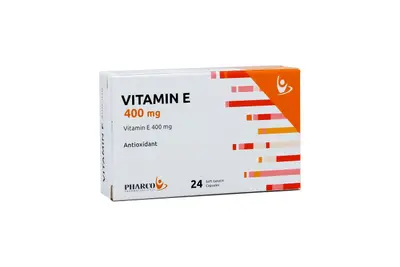 Vitamin E 400 Mg 24 Cap