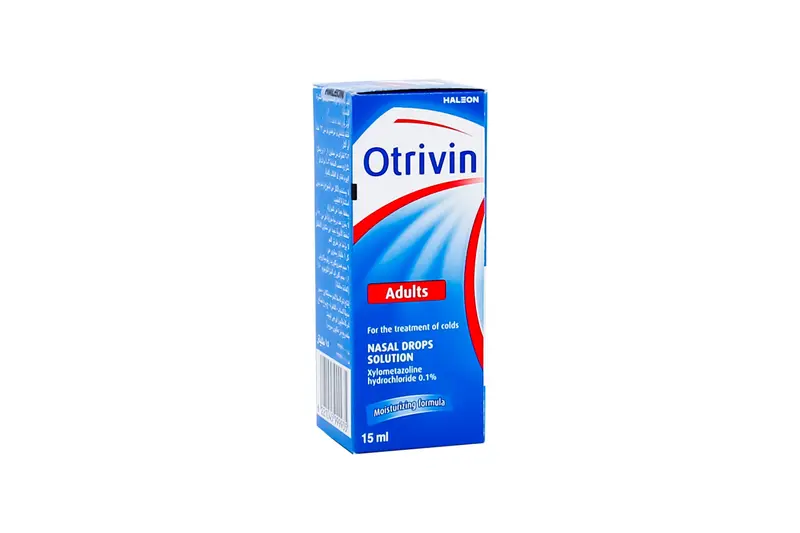 Otrivine 0.1% Adult Nasal Drops 15 Ml