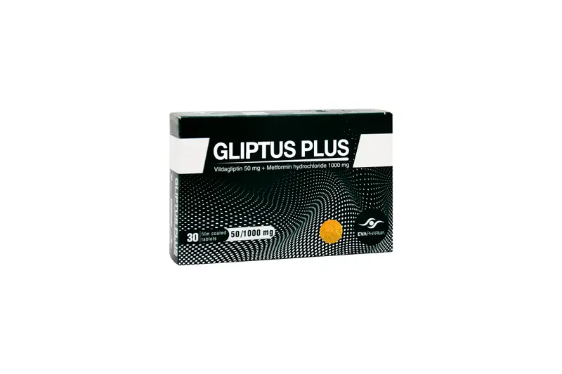 Gliptus Plus 50 /1000 Mg 30 Tab