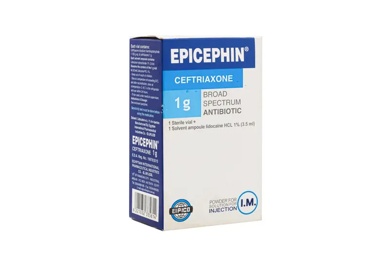 Epicephin 1 Gm I.M 1 Vial + 1 Solvent