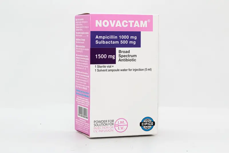Novactam 1000 / 500 Mg 1 Vial + 1 Amp