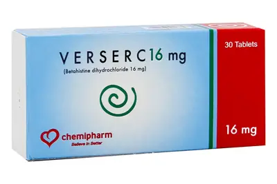 Verserc 16 Mg 30 Tab