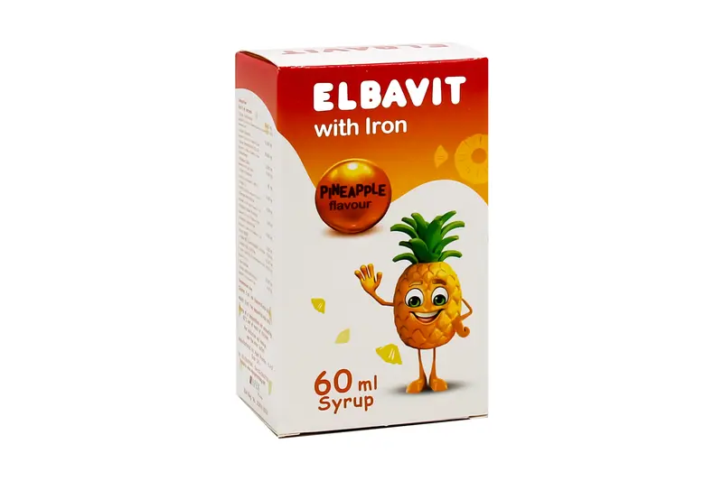 البافيت مع شراب الحديد 60 مل
