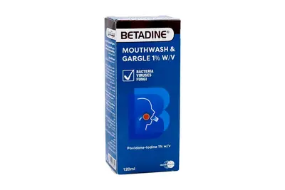 Betadine Gargle Mouth Wash 120 Ml