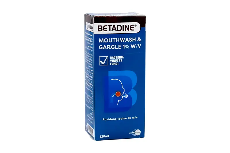 Betadine Gargle Mouth Wash 120 Ml