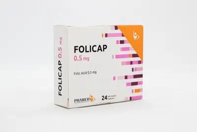 Folicap 0.5 Mg 24 Cap
