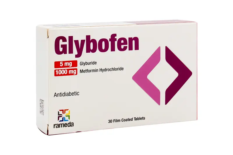 Glybofen 5 Mg / 1000 Mg 30 Tab