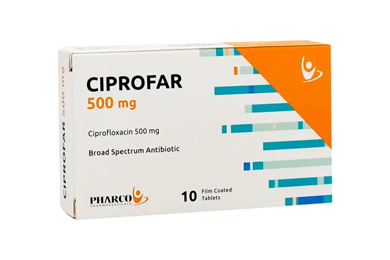 Ciprofar 500 Mg 10 Tab