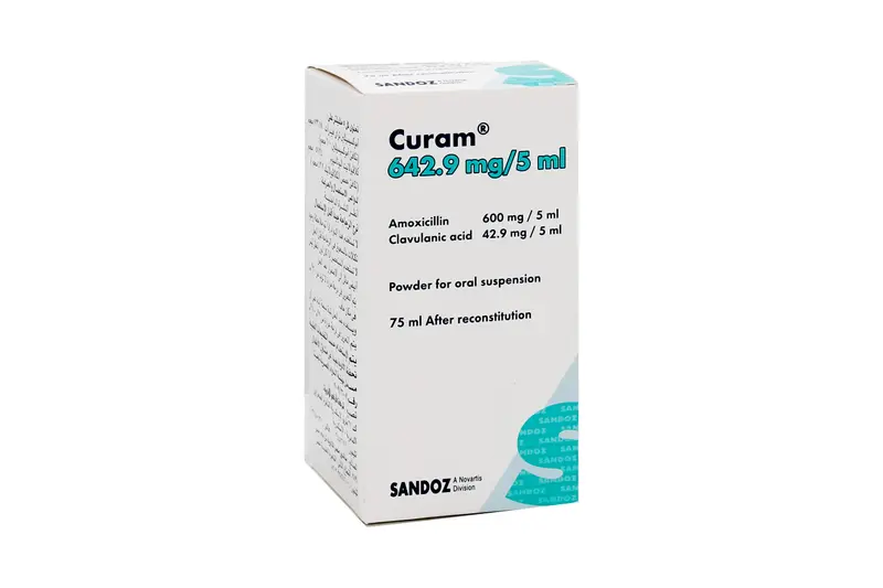Curam 642 Mg / 5 Ml Susp 75 Ml