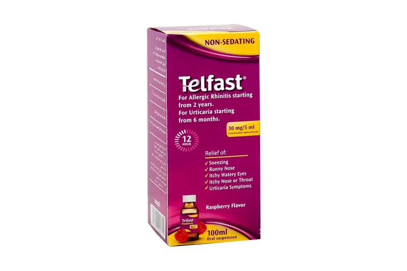 Telfast Pediatric 30 Mg / 5 Ml Susp 100 Ml