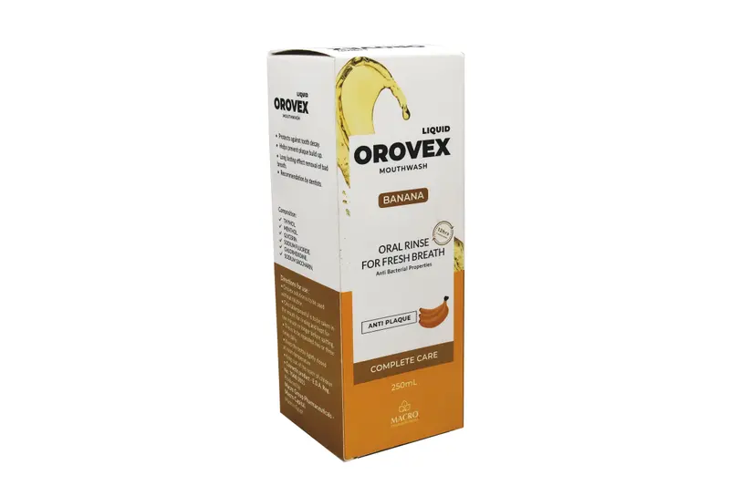 Orovex Banana Mouth Wash 250 Ml