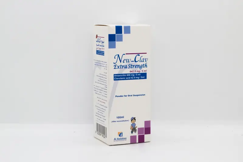 Newclav Extra 642.9 Mg Syrup 100 Ml