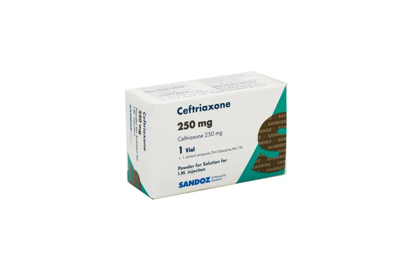 سيفترياكسون 250 مجم (IM) 1 قارورة