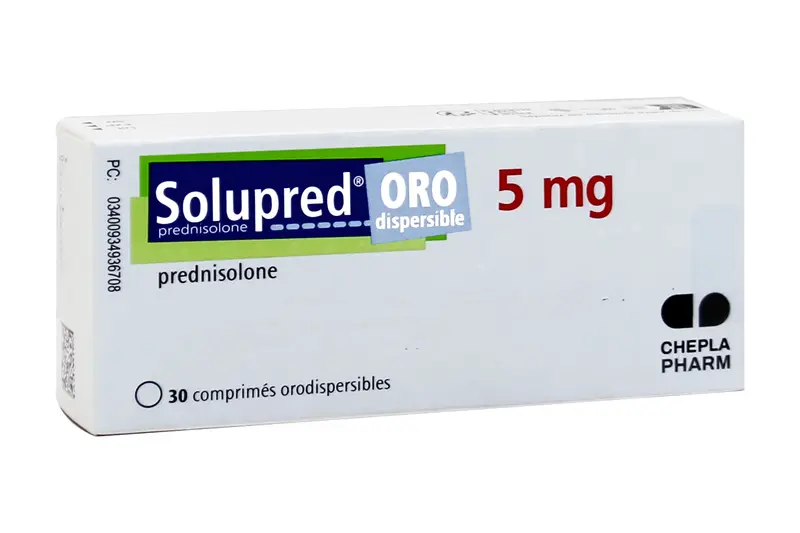 Solupred Oro 5 Mg 30 Tab