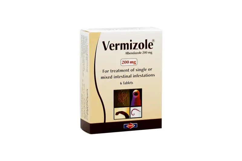 Vermizole 200 Mg 6 Tab