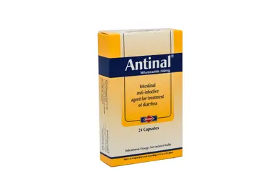 Antinal 200 Mg 24 Cap