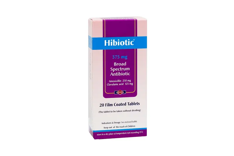 Hibiotic 375 Mg 20 Tab
