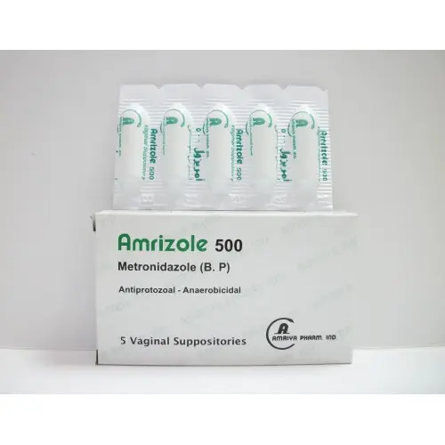 Amrizole 500 Mg 5 Vag Supp
