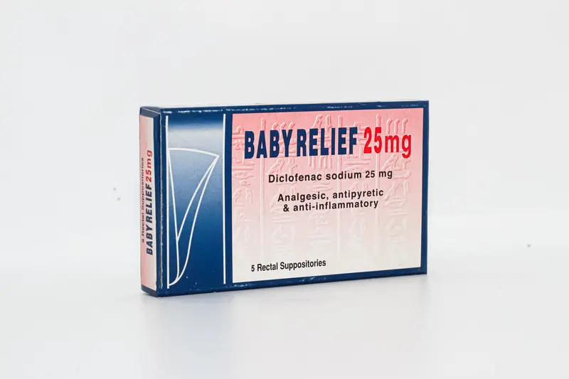 Baby Relief 25 Mg 5 Supp