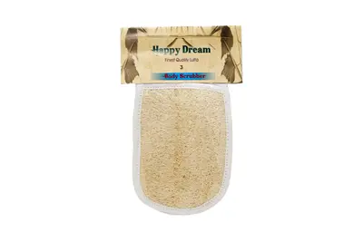 Happy Dream Luffa (3) Small Double Face Mitt