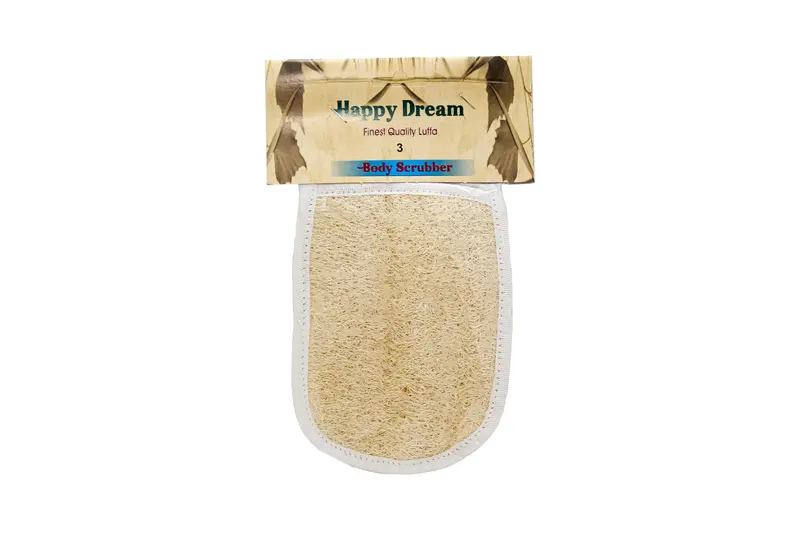 Happy Dream Luffa (3) Small Double Face Mitt