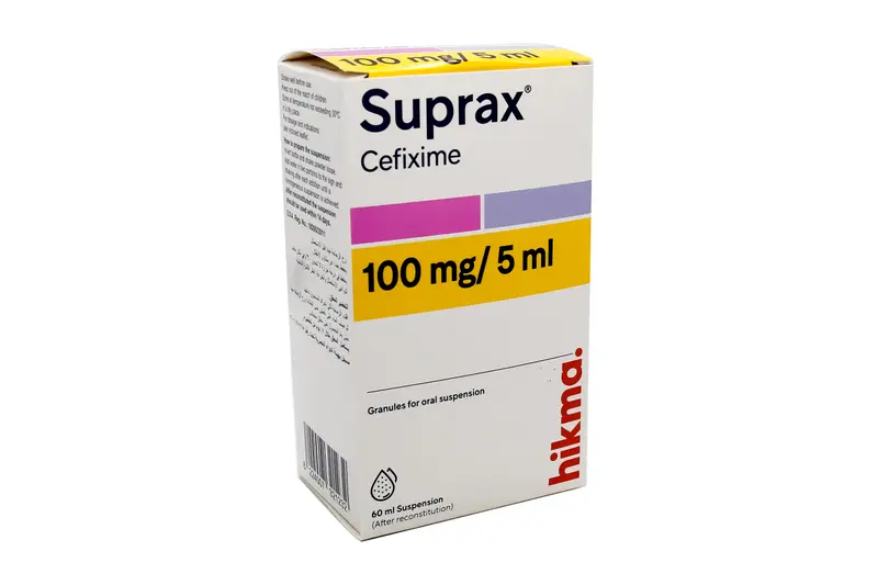 Suprax 100 Mg Susp 60 Ml