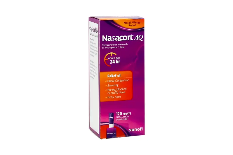Nasacort Aq 55 Spray 120 Doses