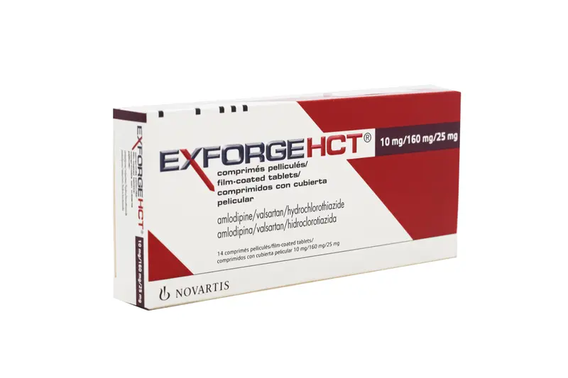 Exforge Hct 10/160/25 Mg 14 Tab