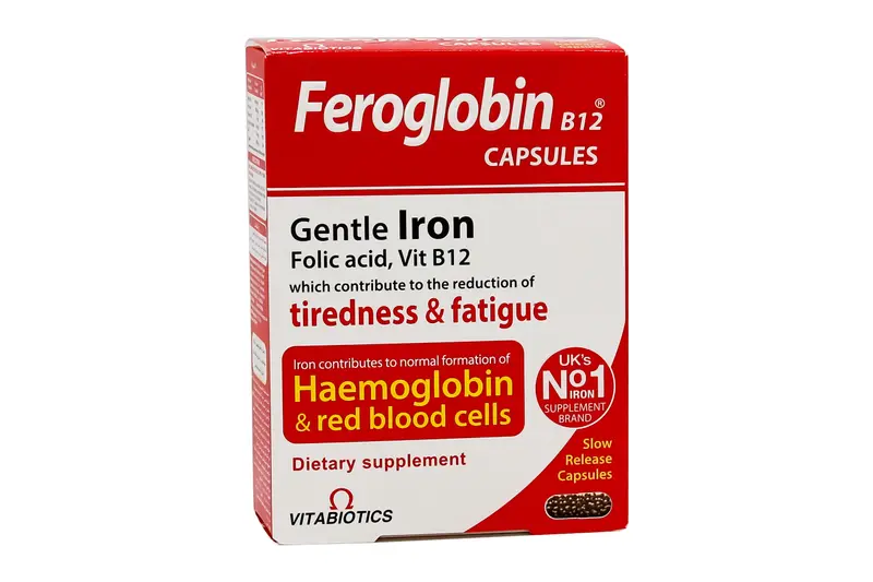 Feroglobin ( Ironzinc ) B12 30 Cap