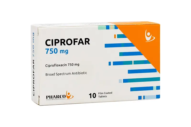 Ciprofar 750 Mg 10 Tab