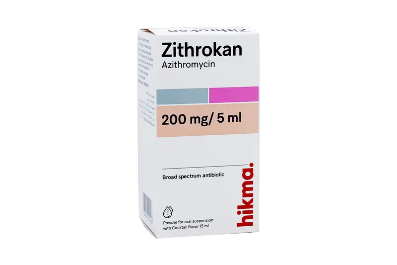 Zithrokan 200 Mg/5 Ml Powder Susp 15 Ml