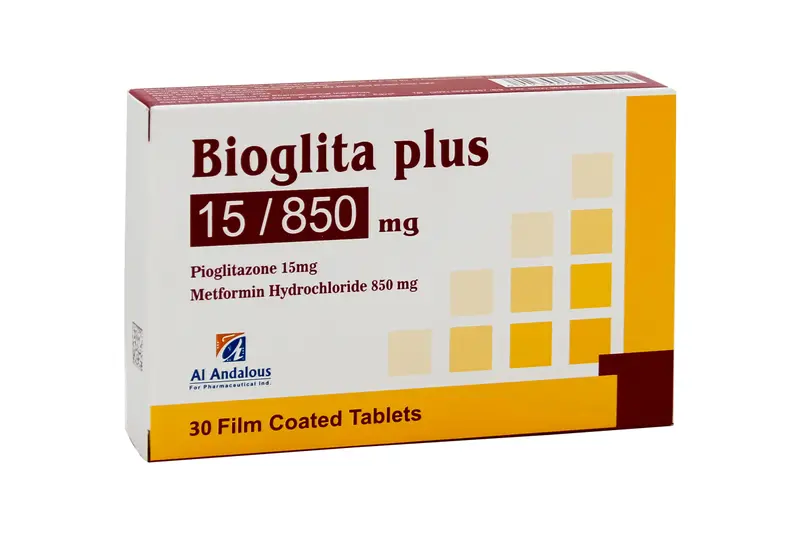 Bioglita Plus 15 / 850 Mg 30 Tab