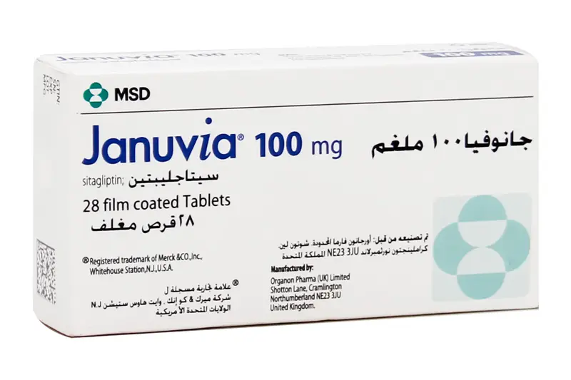 جانوفيا 100 مجم 28 قرص