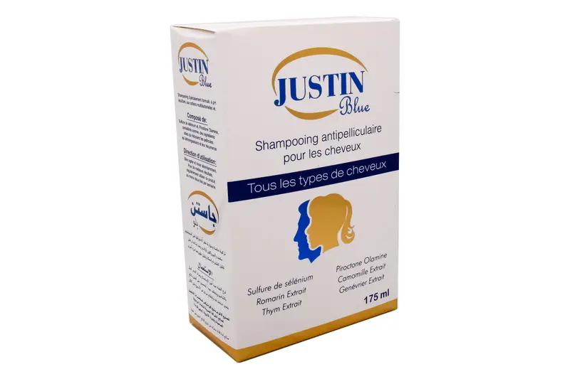 Justin Blue Anti Dandruff Sh 175 Ml