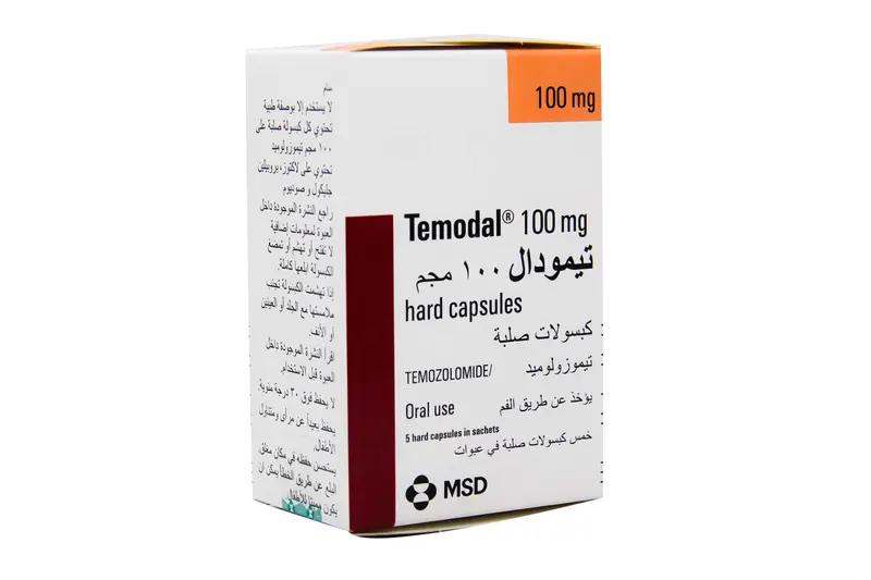 Temodal 100 Mg 5 Cap
