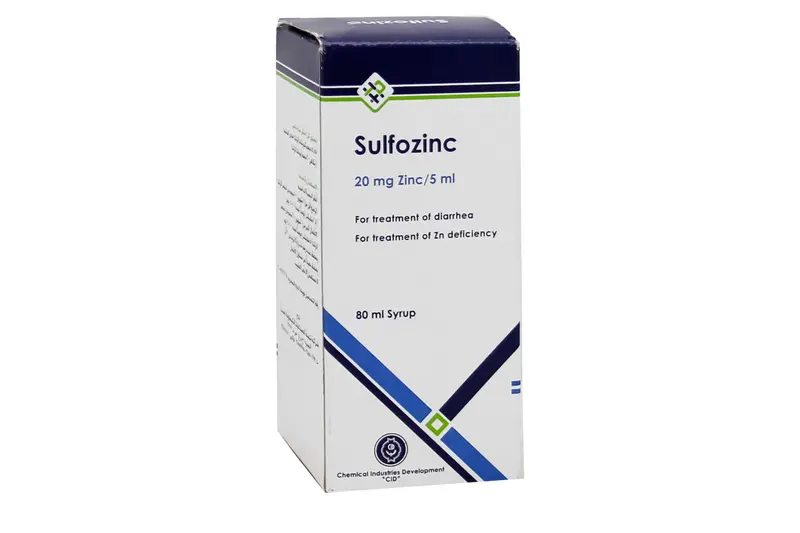 Sulfozinc 20 Mg / 5 Ml Syrup 80 Ml