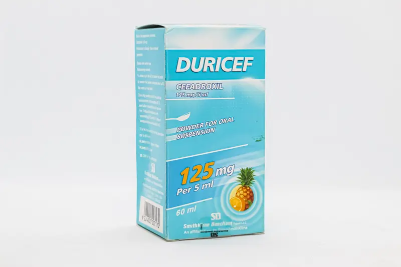 Duricef 125 Mg / 5 Ml Syrup 60 Ml