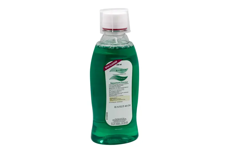 B_Fresh 250ML MW (نكهة النعناع) (اخصر)