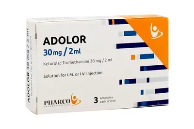 Adolor 30 Mg 3 Amp