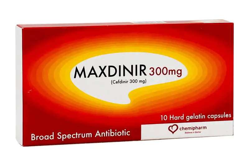 Maxdinir 300 Mg 10 Cap