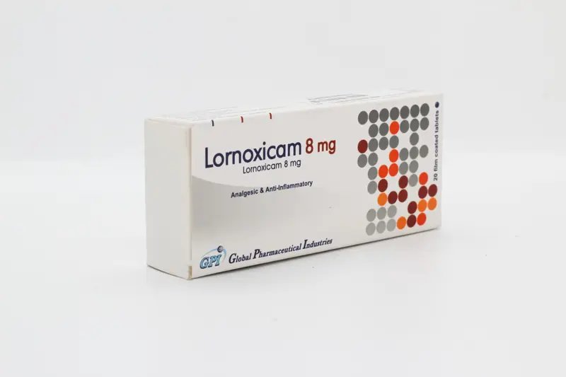 Lornoxicam 8 Mg 20 Tab