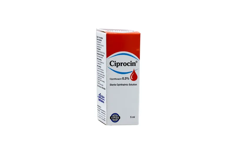 Ciprocin 0.3% Eye Drops 5 Ml