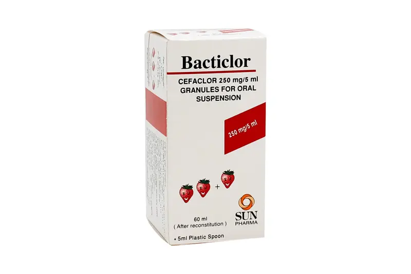 Bacticlor 250 Mg Susp 60 Ml