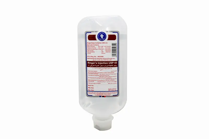 Ringer Injection Cap (Almottahedoon ) 500 Ml