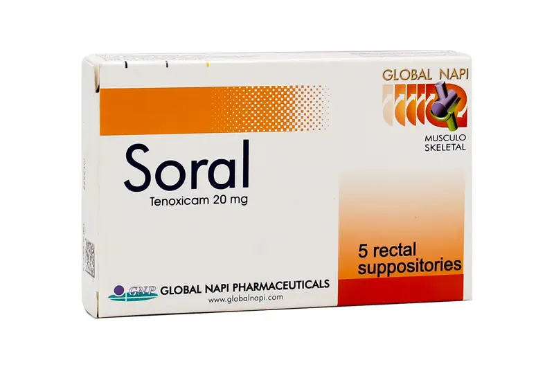 Soral 20 Mg 5 Supp