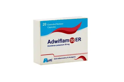 Adwiflam 50 Mg Er 20 Cap